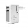 Puro Carica Batterie Da Viaggio 2 Porte Usb 3.1a Output Bianco