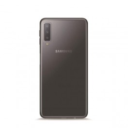 Puro Custodia TPU Ultra-Slim "0.3 NUDE" per Samsung A7 2018 6" trasparente