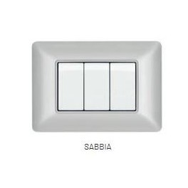 PLACCA TECNOPOL. T3 5002-06 2P SABBIA