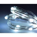 CATENA LED BIANCO FREDDO 180LED 9MT