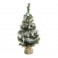 ALBERO DI NATALE 20 LUCI 60CM DEC.ARGENT