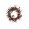LED pinegreen wreath w berrieswith snow finishbattery holder to bulb: 30cmexcl.: 2x AA batteriesworking hours: approx. 72 ho