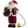 inflatable pes Santa with treewith 10 led lights in the treeinflatable by foot - incl. foot pump