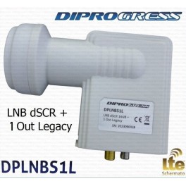 LNB 1 OUT DCSS + 1 USCITA LEGACY LNB DCSS + 1 USCITA LEGACY