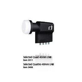 LNB INVERTO 4 USCITE IND. BLACK PREMIUM