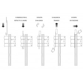 BLOCCO PER WALL ( COPPIA DI FERMI )