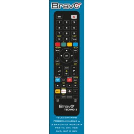 TELECOMANDO PROGRAMMABILE TECHNO 3 TRAMITE PROGRAMMATORE BRAVO KIT