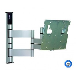 SUPPORTO LCD  8 SILVER attacco max 20×20