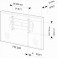SUPPORTO TV/LCD Supporto fisso da parete per televisori LCD o al Plasma. Adatto a schermi di piccole dimensioni da 15" a 26".