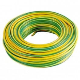 CAVO FS17 Ø1,5MM GIALLO/VERDE 20 METRI