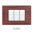 PLACCA TECNOPOL. T2 6007-03 7P CILIEGIO
