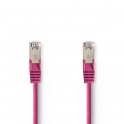 CAVO Cat 5e SF/UTP  RJ45 ROSA Cavo di rete Cat 5e SF/UTP | RJ45 maschio - RJ45 maschio | 2.0 m | Rosa