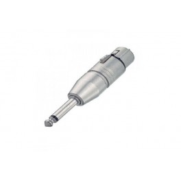 ADATTATORE FEMM XLR MASCHIO 6,3 MONO NEUTRIK     FEMMINA XLR MASCHIO JACK 6,3 MONO