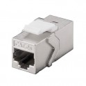 ACCOPPIATORE RJ45 KEYSTONE STP CAT6A F/F