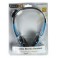 Cuffia con microfono  pc con 2 jack 3,5m Cuffia a Padiglione Aperto 2x 3.5 mm Microfono incorporato 2.0 m Blu