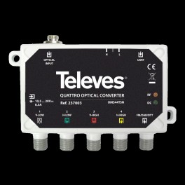 CONVERTITORE OTTICO/RF QUATTRO FM/DAB/UH