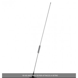 RV 65 ANTENNA CB PER ATTACCO A VETRO