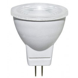 LAMPADA LED COB MR11, GU4, 4W, BA38°, AMPADA LED COB MR11, GU4, 4W, BA38°, 3000K, 12Vdc, LM320 (F.T.), CRI80, 34*42mm, Classe G