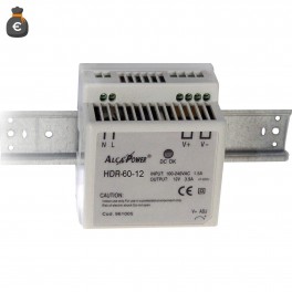 Alimentatore Switching DIN RAIL 54W 12V HDR60-12 ALCAPOWER