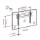 WALL 1 SUPPORTO TV  21"-40" WALL1