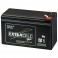BATTERIA  AL PIOMBO 12 V  9AMPERE BATTERIA RICARICABILE AL PIOMBO ERMETICO 12 V-9 AH F2 SERIE PLUS
