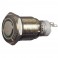 INTERRUTTORE ANTIVANDALO 12V ROSSO INTERRUTTORE LUMINOSO ANTIVANDALISMO   12V ROSSO