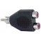 ADATTATORE  SPINA  RCA / 2PRESE RCA
