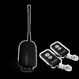 KIT BLACK OUTDOOR RX + 2 RADIOCOMANDI