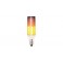 LAMP.LED EFFETTO FIAMMA E14 0,7W L.calda LAMPADINA