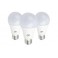 KIT 3 LAMPADINE LED GOCCIA E27 11W LUCE FREDDA 6000°K