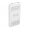 POWER BANK WIRELESS 10000MAH 2 USBA BIANCO ISNATCH