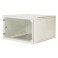 ARMADIO RACK 6 UNITA' DA MURO COLORE GRIGIO CHIARO H 370 X  P 630 X L 570 MM    PORTA IN VETRO