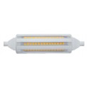 LAMPADINA R7S LED 17W 118MM X 29MM-360° 220V L.CALDA "ON"