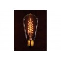 LAMPADINA ST58 DECO 30W E27 VINTAGE INCAND.-60LM-2200K-ON