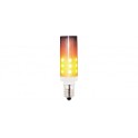 LAMP.LED EFFETTO FIAMMA E14 0,7W L.calda LAMPADINA