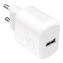 Caricabatterie Da Parete Pro Lite 10W con porta USB-A  BIANCO