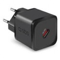 CARICABATTERIE ultrarapido GaN da 20 W Caricatore caricabatterie ultrarapido GaN da 20 Watt Power Delivery NERO
