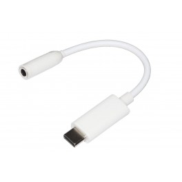 ADATTATORE USB TIPO "C" MASCHIO - JACK A ADATTATORE USB TIPO "C" MASCHIO - JACK AUDIO 3,5MM FEMMINA