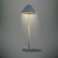 LAMPADA DA TAVOLO IN ALLUMINIO SILVER LIBERTY - LAMPADA DA TAVOLO IN ALLUMINIO A BATTERIA 3W SILVER