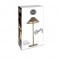 LAMPADA DA TAVOLO IN ALLUMINIO BRONZO LIBERTY - LAMPADA DA TAVOLO IN ALLUMINIO A BATTERIA 3W BRONZO