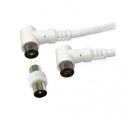 CAVO ANTENNA TV M/F 9,5MM 1,5M BIANCO