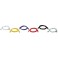 CAVO RETE CAT5 UTP 0,5m GIALLO