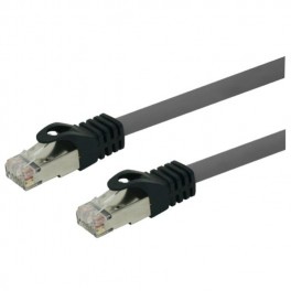 Cavo patch di rete rj45 s/ftp cat.7 5MT Cavo patch di rete rj45 s/ftp cat.7 grigio 5m rame