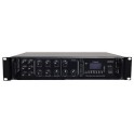 AMPLIFICATORE  PA BLUETOOTH & FM SCAN 100V-180W-MP3-6ZONE GBC