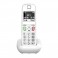 TELEFONO E-270 WHITE CORDLESS DECT GIGAS Telefono con vivavoce d'alta qualità ideale per utenze senior. Tasti grandi, ben distan