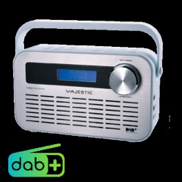 RADIO DIGITALE DAB/DAB+,FM RDS RADIO DIGITALE DAB/DAB+, SINTONIA PLL RDS FM, SVEGLIA CON DOPPIO ALLARME, INGRESSO AUX-IN E USCIT