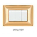 PLACCA TECNOPOL. T3 5002-03 2P OROLUCIDO