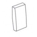 COVER PULSANTE CAMPANELLO GEM 672B BIANCO