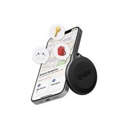 TAG WATER RESISTANT NERO Localizzatore di oggetti water resistant compatibile con Apple Find