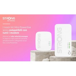 STRONG Powerline Wi-Fi 1000KIT **MINI**